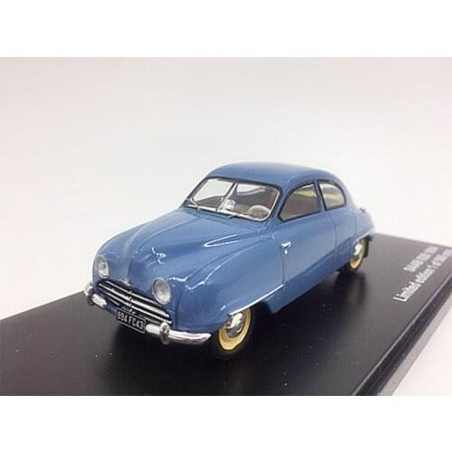 1:43 SAAB 92B 1954 Die-cast Toy Models Metal Model Car Collection Cars Collectibles Gift