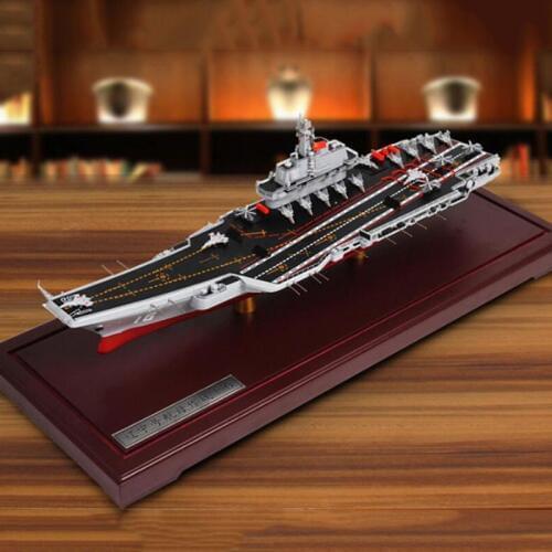 1/700 Scale Maritime overlord Aircraft Carrier Model Liaoning Battleship Warship Model Toys Diecast Alloy Metal Collection Toys