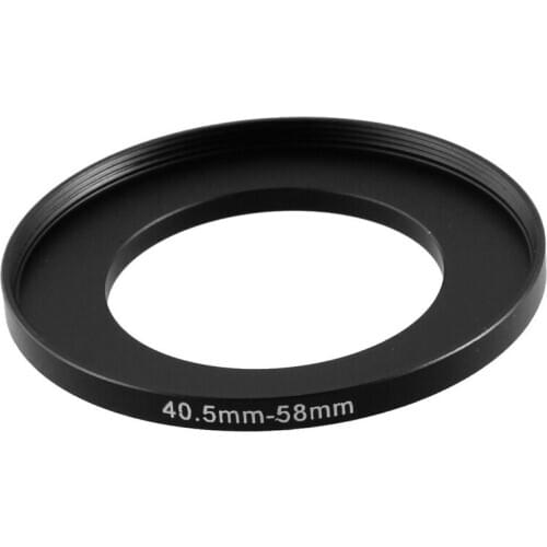 SODIAL(R) Camera Repairing 40.5mm-58mm Metal Step Up Filter Ring Adapter
