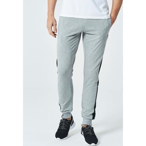 Mens Casual Trousers Camouflage Color Printed Stitching Sports Loose Pencil Long Pants Patchwork Trousers for Fall/Winter