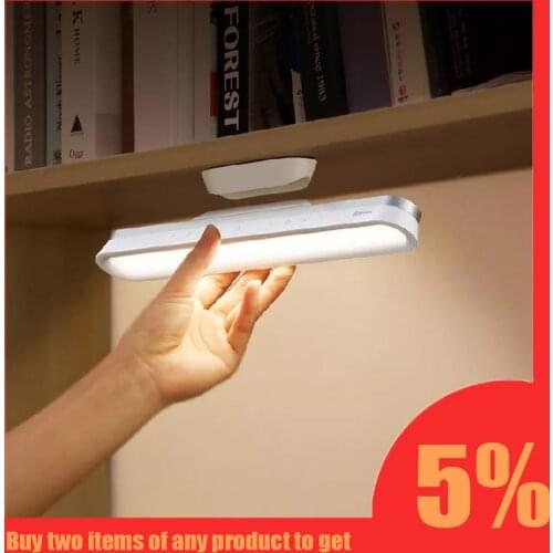 Baseus Magnetic Suction Desk Lamp Dimmable Rechargeable Night Lights Table Lamp Eye Protection LED Light LED Strip Lights