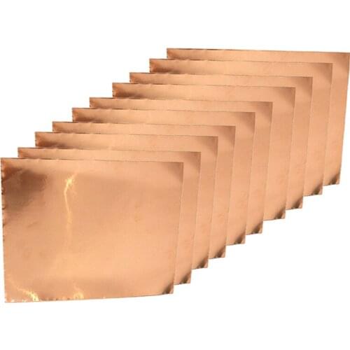 New Multi Purpose 22.5x30cm Self-Adhesive Guitar Copper Shielding Foil Tape