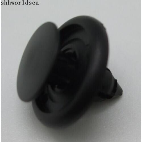 Shhworldsa 100pcs POM Black Push-Type Retainer Fastener Clip For Toyota 90467 07166 For Mitsubishi