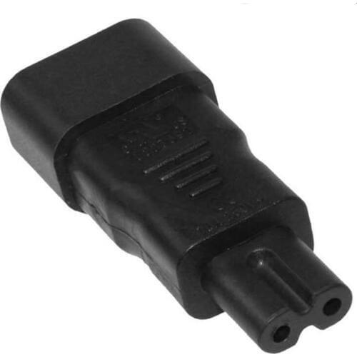 LBSC IEC C14 3 prong plug to C7 2 prong receptacle