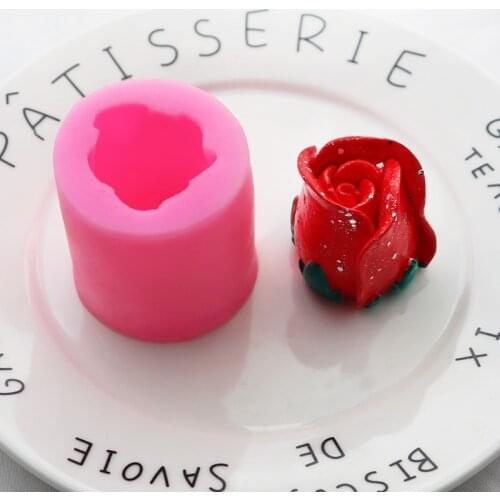 Flower Rose 3D Silicone Fondant Soap Cake Mold Cupcake Jelly Candy Chocolate Cake Decoration Tools Baking Accessories Moulds
