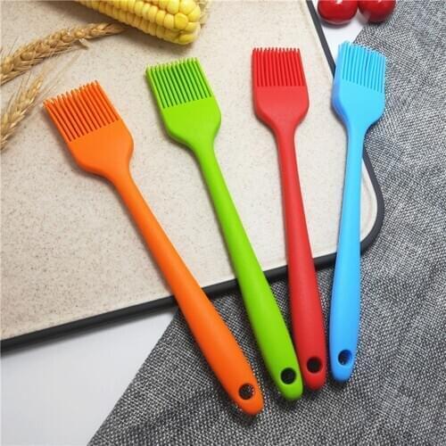Silicone Basting Pastry Brush Spread Oil Butter Sauce Brushes for BBQ Grill Baking Kitchen Cooking Baste Pastries Cakes Meat