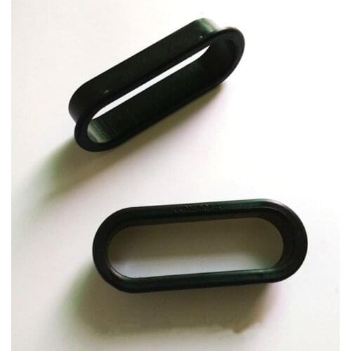 2pc plastic Table Cable Outlet grommet oval plug cover for PC Desk Wire holder Cabinet vent hole decor handle Furniture Hardware