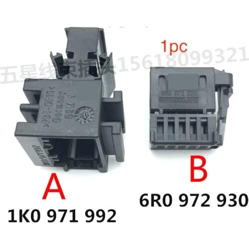 1pc 6R0 972 930 for Volkswagen Audi rearview mirror seat adjustment parking switch 10hole plug connector 1K0 971 992 Wing