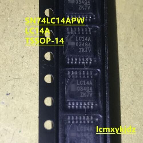 1Pcs/Lot , SN74LC14APW SN74LVC14APWR SN74LVC14APW LC14A TSSOP-14 , New Original Product , fast delivery