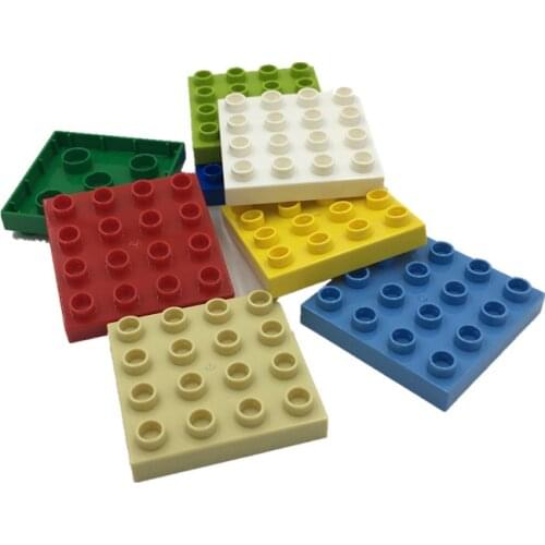 70pcs/lot Kennie DIY MOC Building Blocks Compatible with big Accessories big Plate 4x4 part