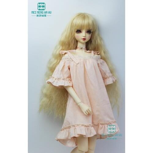 BJD accessories dolls clothes for 58-65cm 1/3 BJD doll fashion pink temperament dress