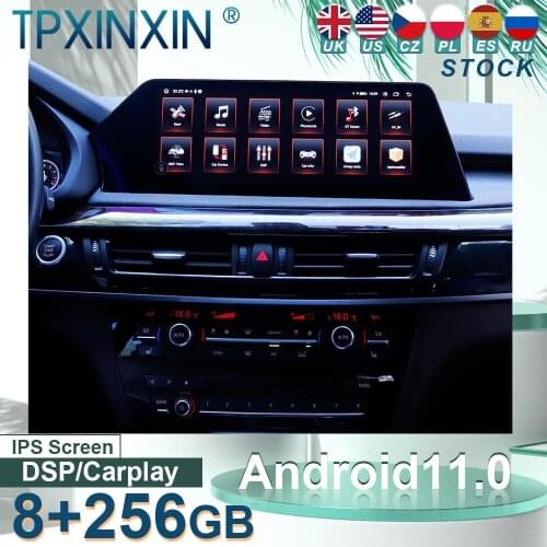 For BMW X5 2009 - 2016 Android 11 Car Stereo Radio with Screen Tesla Radio Player Car GPS Navigation Head Unit