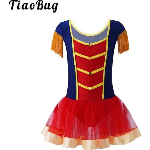 TiaoBug Princess Ballet Tutu Dress Fancy Dance Wear Ballerina Costume Outfit Dancewear for Toddler Little Girls
