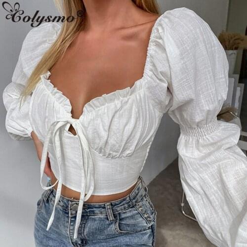 Colysmo White Blouses