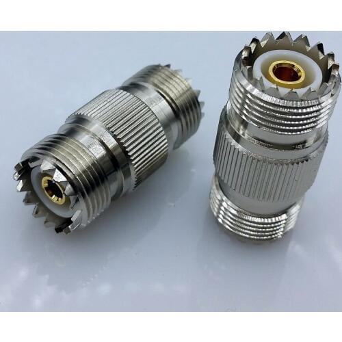 M type SL16 SO-239 UHF type Female To UHF Female Jack RF coaxial Straight Connector Adapter 5pcs/lot