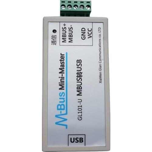 MBUS/M-BUS to USB converter USB-MBUS meter reading communication USB power supply can connect 200 meters