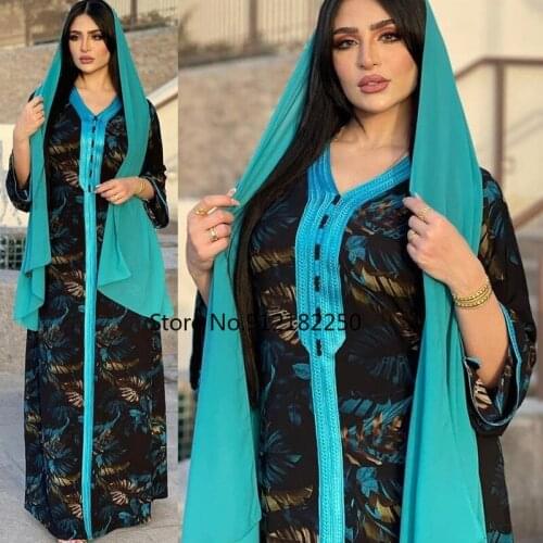 Fashion india Muslim Dress women Dubai Arab Abaya Duabi Arabic Turkey Moroccon Kaftan Islamic Clothing India Gown Robe abayas