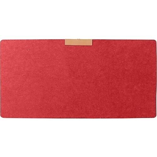 Multi-Functional Mouse Pad Large Felt Black Gaming Mouse Pad Office Desk Laptop Keyboard Mat 63.5 x 32.5cm коврик для мышки