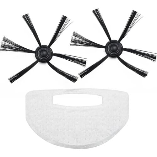 Side Brush Filter Kit Replacement For Isweep S320 Vacuum Cleaner Side Brushes Filter Replace Spare Parts
