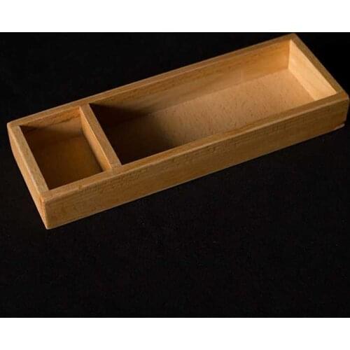 Japan Style Simple Design Wooden Pen Box Eco Natural Wood Desk Organizer Creative Sundries/Stationary Table Storage Holder