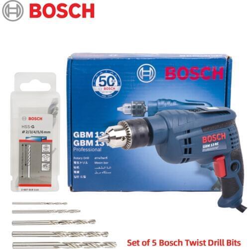 Original BOSCH Rotary Drill Multi-Function Electric Drill Power Tool Woodworking Steel Hole Drill (Send BOSCH Drill Bit)