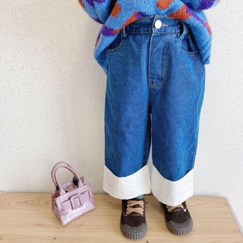 Autumn / winter 2020 new jeans baby long pants childrens casual pants girls pants