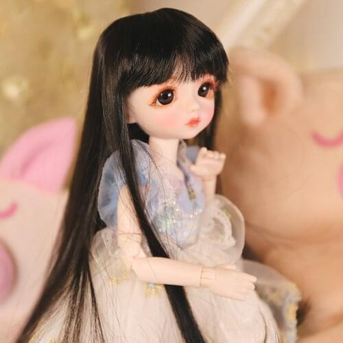 DBS 1/4 1/6 BJD Wigs with bangs fit Little Angel series only wig no doll no clothes girl gift toy