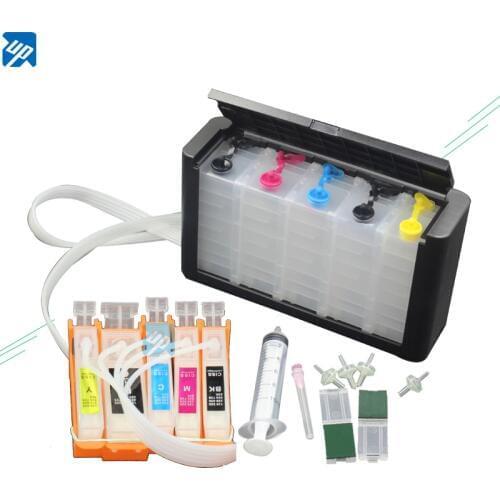 PGI525 CIS CISS ink system for canon PIXMA IP4850 IP4950 IX6550 MG5150 MG5250 MG5350 MX715 MX885 MX895 printer PGI-525