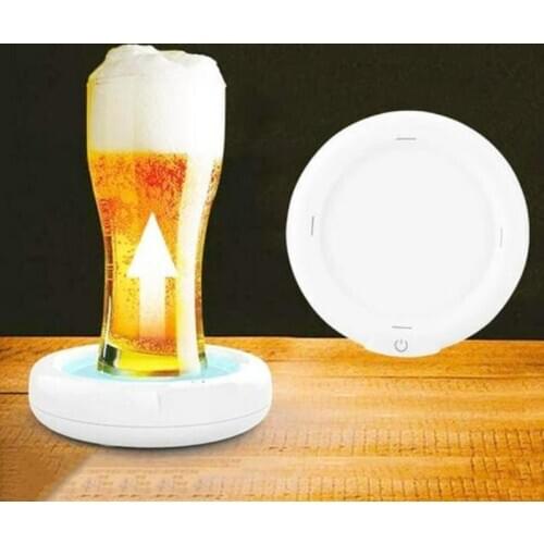 Beer Bubbler Portable Beer Bubbler Home Ultrasonic Foaming Machine Creative Bar Cocktail Wine Beer Brewing Wine Making Tools