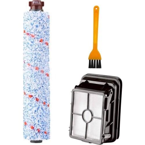 AD-1868 Roller Brush & 1866 Hepa Filter for Bissell Crosswave 1866 1868 1926 1785 Series Robot Vacuum Cleaner Spare Parts