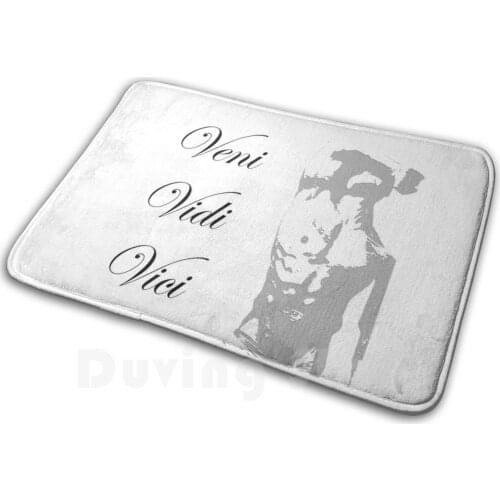Zyzz Veni Vidi Vici Soft Non-Slip Mat Rug Carpet Cushion Zyzz Gym Motivation Dedication Aesthetic Bodybuilding Veni Vidi