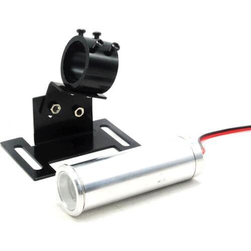 22mm Dia 650nm 100mW Red Laser Module Dot Fat Beam Bar KTV DJ Stage Lighting w Holder