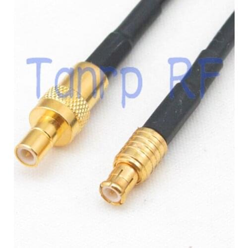 50CM Pigtail coaxial jumper RG174 extension cord cable 20in MCX male plug to SMB male plug RF connector adapter