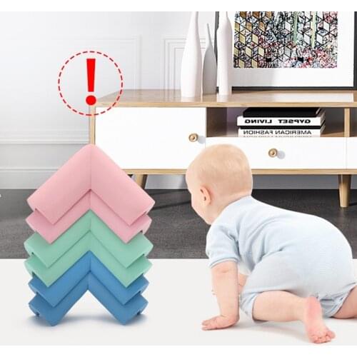 8Pcs/lot 55*55mm Children Protection Corner Soft Table Desk Children Safety Corner Baby Safety Edge Guards