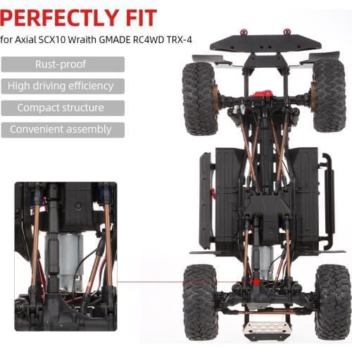 97/100/110/121mm Metal Drive Shaft for Axial SCX10 Wraith GMADE RC4WD D90 RC Car Crawler Spare Parts