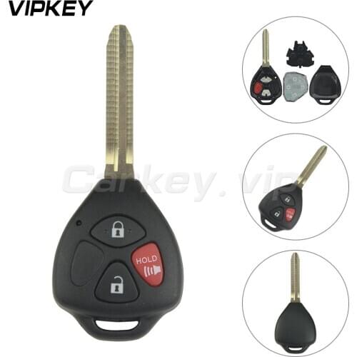 Remotekey Car Remote Key 3 Button for Toyota Corolla Matrix Venza Avalon 315MHZ 4D67 G Chip TOY43 GQ4-29T Car Key 2008-2013
