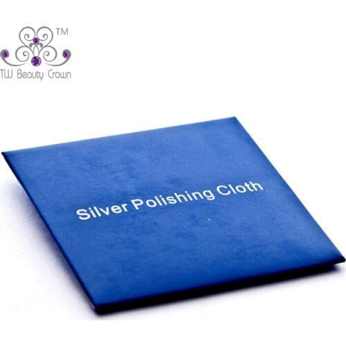 Wholesale New Blue Color Double-faced Flannelette Silver Polishing Cloth Jewelry Cleaning Cloth High Quality