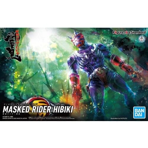 Bandai Model Figure Kamen Rider Hibiki Assemble Action Figureals Brinquedos Model