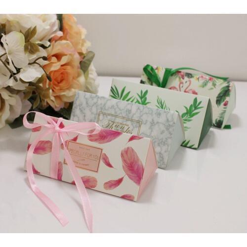 7pcs Wedding Favor Box And Bags Sweet Gift Candy Boxes For Wedding Baby Shower Birthday Christmas Party Supplies 11.5*5.8*5cm