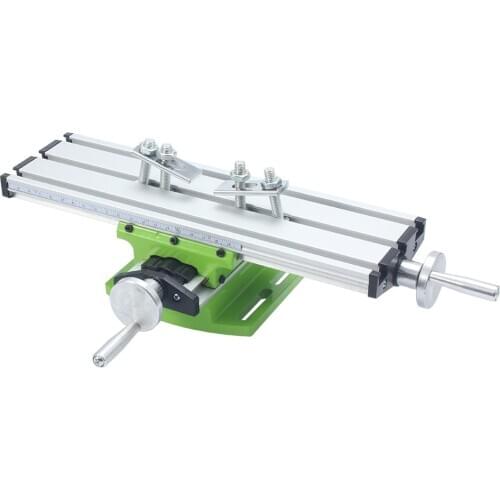 Miniature Precision Multifunction Milling Machine Bench Drill Vise Fixture Worktable X Y-axis Adjustment Coordinate Table