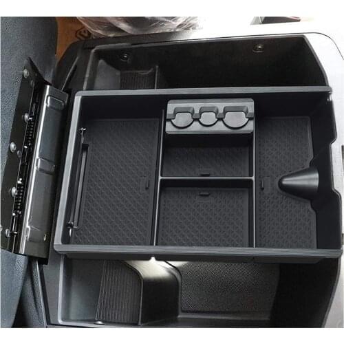 For Dodge RAM 1500 2500 3500 2009~2018 Car Center Console Organizer Box Armrest Storage Tray with Coin Holder Glove Secondary