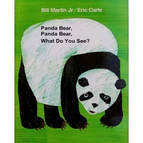 Panda Bear, What Do You See? Educational English Picture Book Learning Card Story Book For Baby Kids Children Gifts