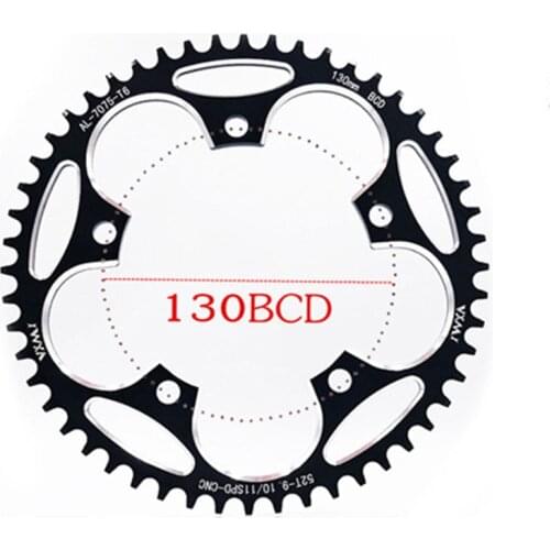 VXM road bike 130BCD Chainwheel 50T 52T 54T 56T 58T 60T Narrow Wide crank Bike Alloy Ultralight Climbing Power Chainring Plate