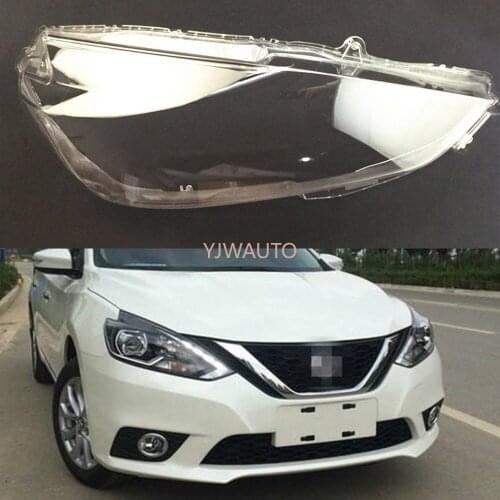 Headlight Lens For Nissan Sylphy 2016 2017 2018 Headlamp Cover Replacement Car Head Light Auto Shell