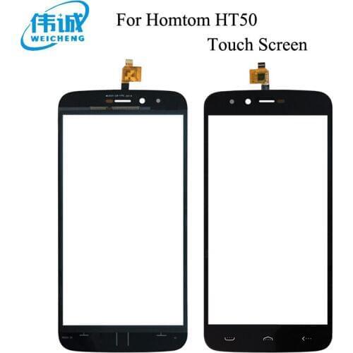 Touch Screen For Homtom HT3 HT7 HT16 HT17 Pro HT26 HT 27 HT37 HT50 Sensor Digitizer Panel Front Glass Touch Screen TouchScreen