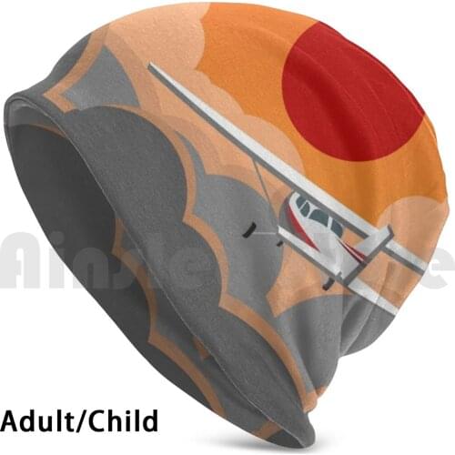 Cessna Beanies Knit Hat Hip Hop Cessna Skyhawk Cessna 152 Cessna 172 Cessna 206 Logo Aviation Pilot