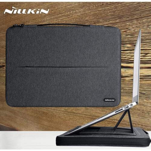 Nillkin For Macbook Pro Air 14 / 16.1 inch Bag Acme Sleeve Fashion Slim Business Fabric Water-resistant Hidden Stand Laptop Bag