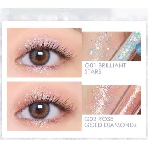 1.5ml Liquid Eye Shadow Pearlescent Eyeshadow Shimmer Diamond Flash Waterproof Lying Silkworm Brightening Sequin Pearl