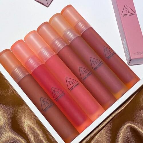 1Pcs Velvet Matte Liquid Lipstick Waterproof Long Lasting Lip Gloss Red Lip Tint Beauty Cosmetic Easy Coloring Makeup TSLM