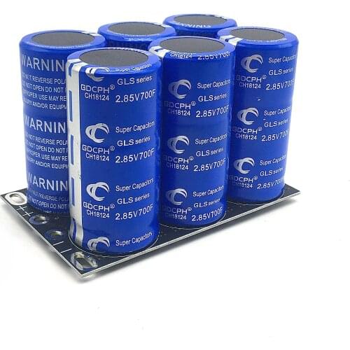 17V116F Super Farah Capacitor Group Automotive Electronic Rectifier 16V100F Ignition Enhancer Voltage Stabilizer